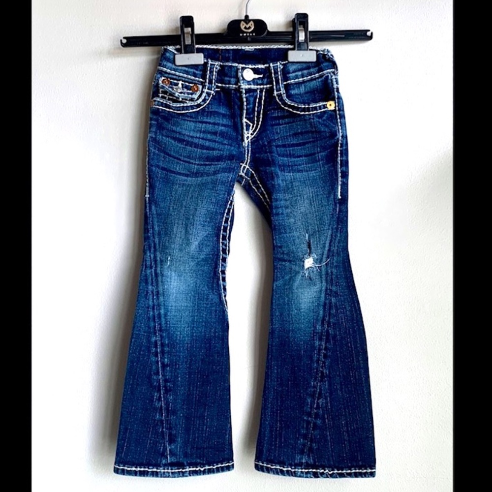 True Religion RARE Kids Flare Jeans SIZE 4